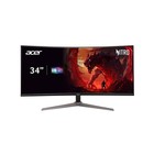 Acer Ed340cu 34  Curved Lcd Gaming Monitor 180hz 3440x1440 Certified Refurbished