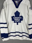 Vintage Toronto Maple Leafs Ccm Hockey Jersey Adult White Blue Official Nhl 2xl