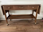 Mid-century Modern Broyhill Forward 70 Walnut Sideboard Buffet Rolling Mcm Euc