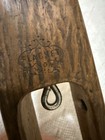 Antique E  Flacher Lyon France Wooden Textile Weaving Loom Shuttle Tool