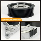 Serpentine Belt Tensioner Idler Pulley Drive Kit 4 6 5 7l V8 Fit For Toyota Sequ