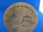 Rare Vintage Norfolk Southern Railroad Operation Locomotive Coaster Medallion