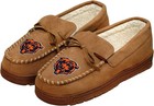 Mens Nfl Team Logo Moccasin Slippers