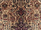 Antique Oriental Rug 7x10 Neutral Vintage Handmade Hand-knotted Rare Fine 6x9 Ft