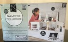 Member s Mark Wooden Farmstyle Dollhouse Miniature Pre-school Toy Set