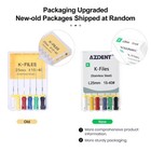 Dental Endo Root Canal Files Stainless Steel K-files Hand Use 25 21mm Azdent
