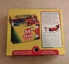 Crayola Classic Color Crayons In Flip-top Pack W  Sharpener 64 Ct  New Open Box 