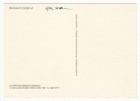 Ralph Steadman Cartoonist Signed Autographed Postcard Ronald Reagan 1983