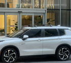 For Mitsubishi Outlander 2022-2025 Fix Point Roof Rack Cross Bars Black 2pcs