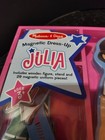 Melissa And Doug  Julia Wooden Magnetic Dress Up New