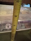 Vintage Sewing Box  Various Items   See Pics 