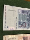 Croatia 80 Kuna Banknote Lot Croatian Currency