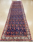 Hand Knotted Antique Bibikabad Tribal Runner Wool Oriental Rug 3 10  X 16 3 