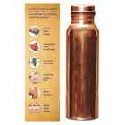 100  Pure Copper Water Bottle For Yoga Ayurveda Health Benefits 1000 Ml