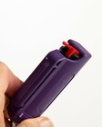 Police Magnum Oc-17 Max Pepper Spray  5 Oz Purple Hard Case   Safety   Key Ring