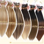 Micro Loop Ring Beads 100  Remy Human Hair Extensions 200g For Thick Full Head