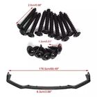 For Infiniti Q50 2018-2024 Sport Carbon Fiber Look Bumper Lip Spoiler Splitter