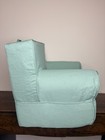 Pottery Barn Anywhere Kids Medium Chair   Cover Sage Green Twill