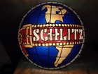 A   1977 Schlitz 22 --1 2 Globe Tiffany Style Hanging Light -a   Condition