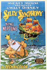Mickey Mouse Silly Symphony King Neptune 1932 Walt Disney Movie Poster  0032