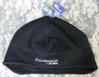 Clam Ice Armor 8981 Beanie Cap Windproof Weather Resistant Black Fleece New 