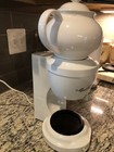 Mrs  Tea Hot Tea Maker By Mr Coffee 6 Cup White Tea Time Lady Dainty Size Works