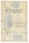 1881  Springfield Ky   First National Bank Stock Certificate   Train  Steamboat