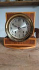 Vintage Brass Chelsea Ships Bell Clock