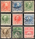 Denmark 99 Different Used Stamps 1875-1938 Afa 23-248 Starter Collection