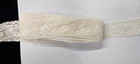 Vintage antique  Lt  Beige  Cotton Leavers Lace  5   Yards