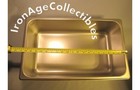 Jumbo Usa Made Stainless Steel Box Food Prep Industrial Steam Pan Full Size Nos