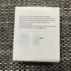 New Apple A2579 35w Dual Usb-c Port Compact Power Adapter Sealed Box