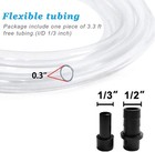 160gph Submersible Pump With Tubing For Fish Tanks And Indoor Fountains