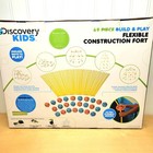 Discovery Kids Construction Fort 69 Piece Build   Play Set Toy Science Playhouse