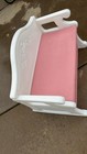 Vintage Little Tikes Tykes Kid Child Size Toybox Bench Toy Box Pink Victorian