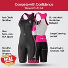Sls3 Women s Triathlon Suit One Piece Pro Trisuit No Shelf Bra