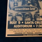1996 Bad Religion Concert Poster Santa Cruz  Ca Bill Graham