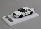 1 64  rollin Diecast  California Highway Patrol Ford Crown Victoria Polar Bear