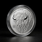 1 Oz Silver Round Buffalo Girl  999 Silver Bullion Round-with Capsules
