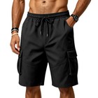 Mens Loose-fit Sports-style Casual Plus-size Shorts