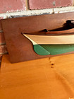 Antique Wooden Schooner Half Hull