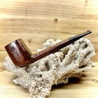 39g Unbranded Canadian Shaped Contrast Grain Smooth Four Panel Estate Pipe