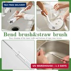 15pcs Crevice Cleaning Brush  Hard Bristle Scrub Brushes Tools  Multifunctional