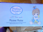New Luv N    Care Precious Moments Baby Musical Crib Mobile Blue Bird Doll Sheep