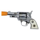 Vintage Pinto Toy Cap Pistol Ivory Grip   Great Condition  