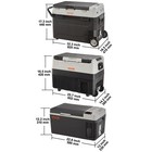 Vevor 20 35 38 45 53 55l Car Refrigerator Portable Freezer Compressor Dual Zone
