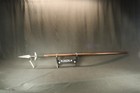 Razor Sharp Tough Fully Functional Boar Spear 70   High Carbon Steel Quench Hard