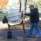 Klutch Electric Cement Mixer  6 35 Cu  Ft  Drum  3 4 Hp  120v Electric Motor