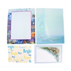 Patterned Stationary Letter Paper Decorative Scrapbook Pages  30 Variety Sheets 