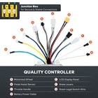 Electric Bicycle Conversion Kit 26  Front Wheel 1000w Hub Motor E Bike With Pas